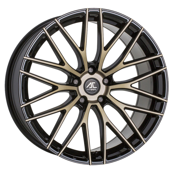 AC Wheels SYCLONE Black Polished Bronze 7,00x17 5x108,00 ET38,00