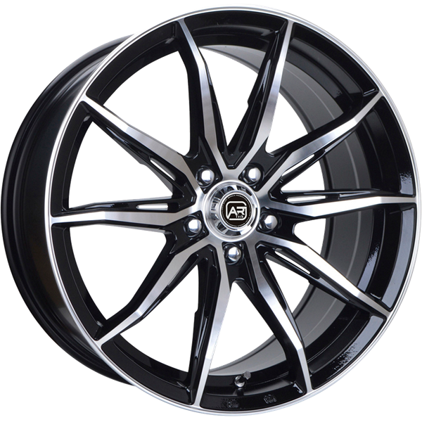 ARTECH Skandal Black Polished 8,00x18 5x112,00 ET43,00