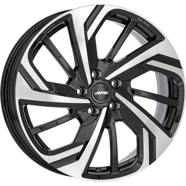 Autec Rixon Black Polished 8,00x18 5x112,00 ET43,00