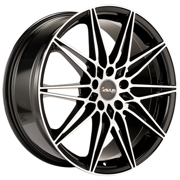AVUS Racing AC-MB5 - Black Polished 8,00x19 5x112,00 ET30,00
