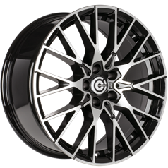 Carbonado Illusion Black Polished