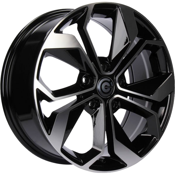 Carbonado Raptor Black Polished 7,00x17 5x114,30 ET45,00