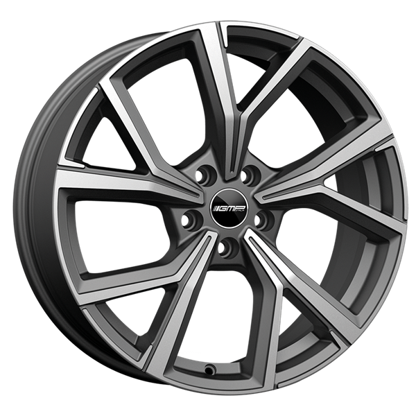 GMP Italia MENTOR Matt Anthracite Diamond 7,00x17 5x100,00 ET35,00