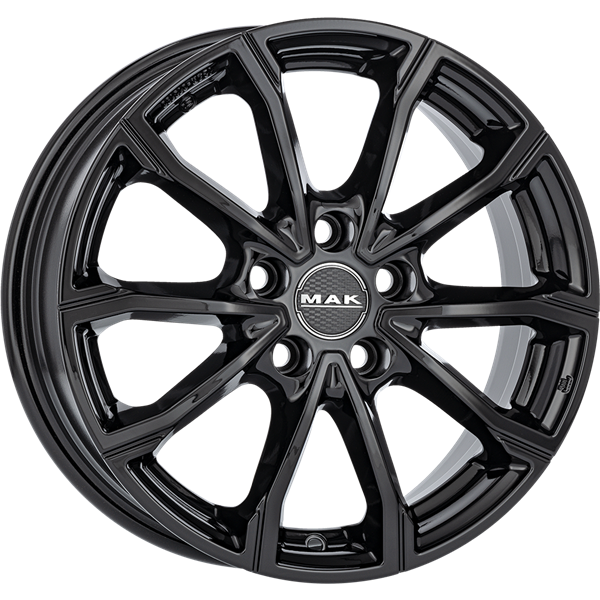 MAK DaVinci Gloss Black 6,50x16 5x108,00 ET50,00