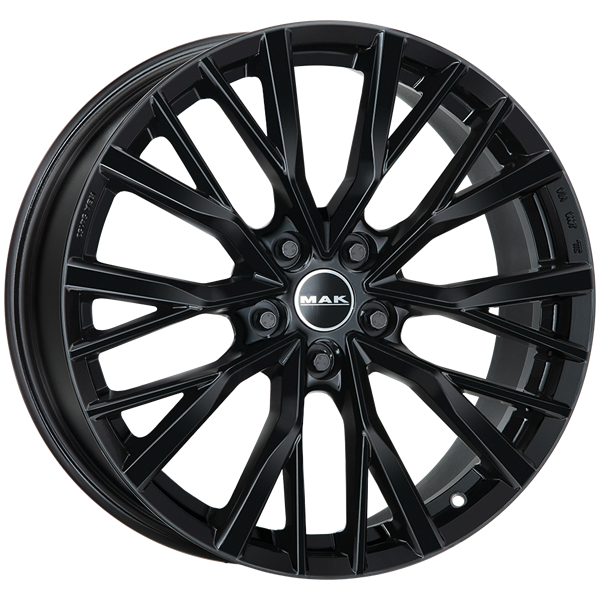 MAK Kent Gloss Black 9,00x22 5x108,00 ET35,00