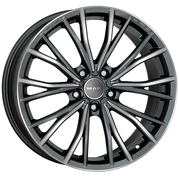 MAK Mark-D Gun Metallic Mirror 9,00x20 5x112,00 ET40,00