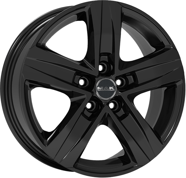 MAK Stone 5 Gloss Black 6,50x15 5x118,00 ET65,00