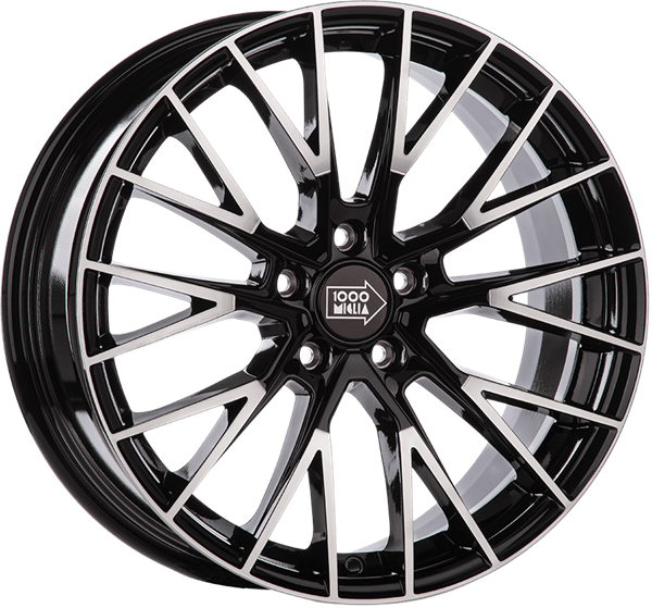 Mille Miglia MM1009 Black Polished 8,50x19 5x112,00 ET35,00