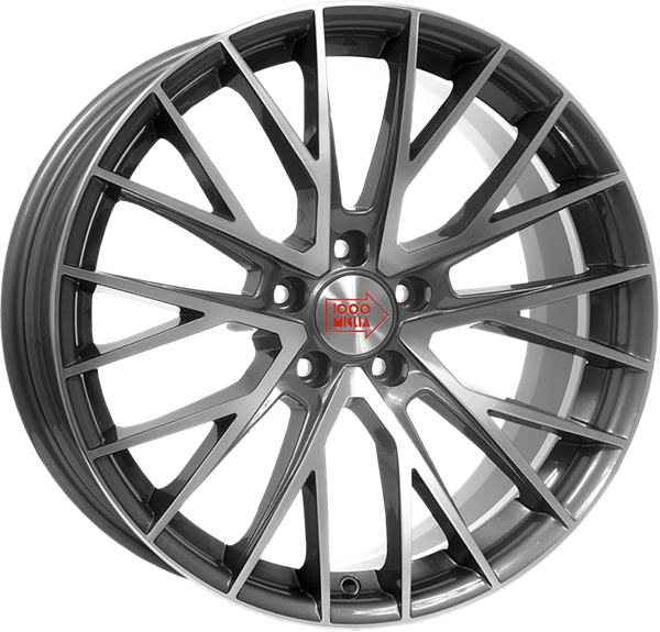 Mille Miglia MM1009 Dark Anthracite Polished 7,50x17 5x112,00 ET35,00