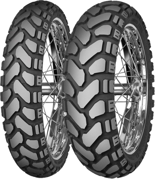 Mitas E-07+ 110/80 B19 59 T Front TL Yellow, DAKAR, M+S