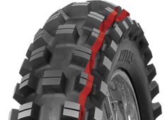 Mitas XT-754 110/100-18 64 P Front TT