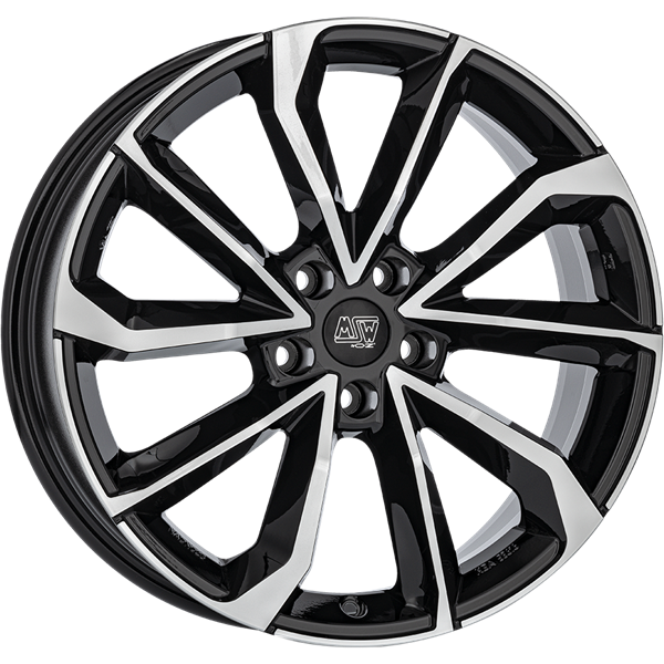 MSW 42 Black Polished 8,00x18 5x108,00 ET42,00