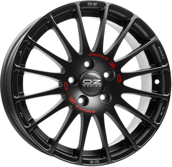 OZ SUPERTURISMO GT BLACK 7,00x18 4x100,00 ET39,00