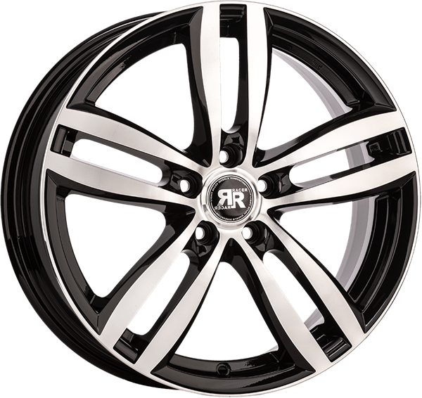 Racer TARGET Black Polished 6,00x15 4x108,00 ET27,00