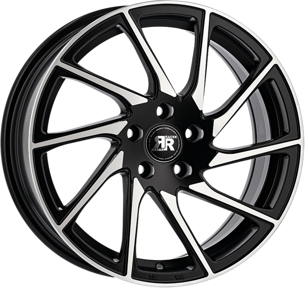 Racer TURN Black Polished 7,50x17 4x100,00 ET35,00