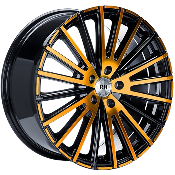 RH Alurad WM Flowforming Black Polished Orange 9,00x20 5x112,00 ET26,00