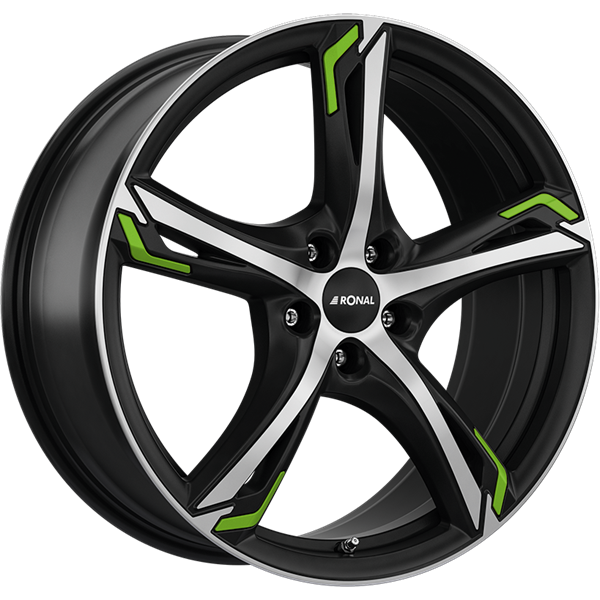 Ronal R62 Trend Green 7,50x17 5x108,00 ET55,00