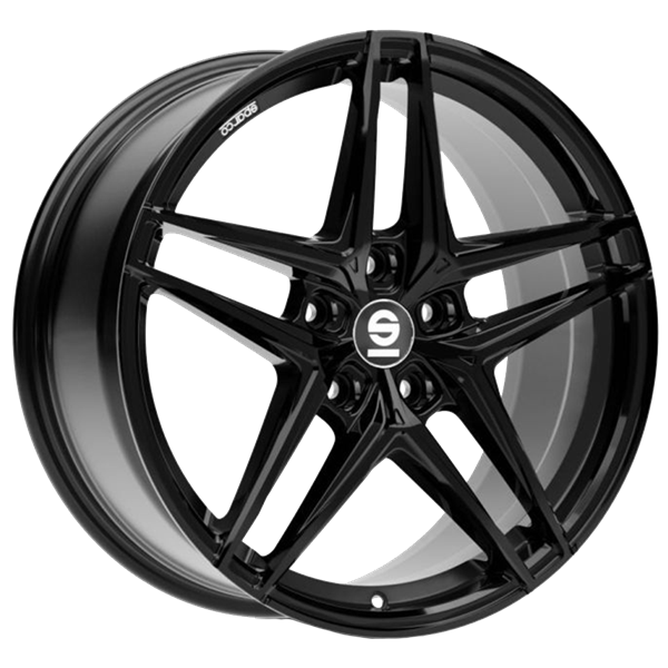 Sparco Record Gloss Black 7,50x17 5x108,00 ET45,00