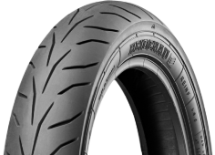 Close-up van het loopvlak Heidenau K81 160/60-14 65 H Rear TL M/C