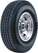 Close-up van het loopvlak General GRABBER TR 205/70 R15 96 T