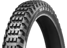 Close-up van het loopvlak Maxxis M7319 2.75-21 45 M Front TT