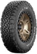 Close-up van het loopvlak BFGoodrich All Terrain T/A KO2 225/75 R16 115 S LT, RWL