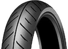 Close-up van het loopvlak Dunlop D254 130/60 R19 61 H Front TL