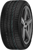 Close-up van het loopvlak Pirelli P Zero (PZ3) 265/40 R22 106 Y XL, JLR