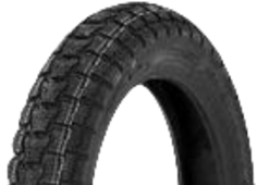 Close-up van het loopvlak IRC SN26 URBAN SNOW EVO 80/90-14 40 J Front/Rear TL M+S