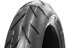 Close-up van het loopvlak Bridgestone S21 120/60ZR17 (55 W) Front TL M/C