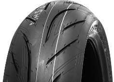 Close-up van het loopvlak Bridgestone S21 150/60ZR17 (66 W) Rear TL M/C