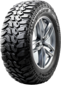 Close-up van het loopvlak Radar Renegade R7 M/T 285/65 R18 125/122 Q OWL, POR