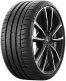 Close-up van het loopvlak Michelin Pilot Sport 4 S 245/30 R19 89 Y XL, ZR