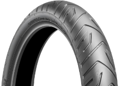 Close-up van het loopvlak Bridgestone Battlax Adventure A41 120/70 R19 60 V Front TL