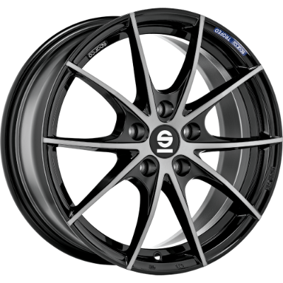 Sparco Trofeo 5 Black Polished 8,00x18 5x120,00 ET29,00