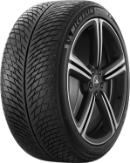 Close-up van het loopvlak Michelin Pilot Alpin 5 265/40 R19 102 V XL, *