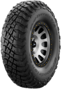 Close-up van het loopvlak BFGoodrich Mud Terrain T/A KM3 255/85 R16 119/116 Q LT, RBL