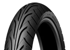 Close-up van het loopvlak Dunlop Arrowmax GT601 100/80-18 53 H Front TL