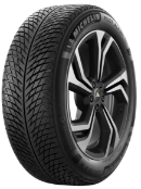 Close-up van het loopvlak Michelin Pilot Alpin 5 SUV 235/55 R19 105 V XL