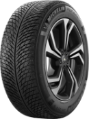 Close-up van het loopvlak Michelin Pilot Alpin 5 SUV 265/55 R19 113 H XL