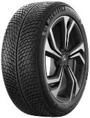 Close-up van het loopvlak Michelin Pilot Alpin 5 SUV 265/45 R21 108 V XL