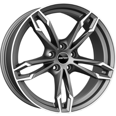 GMP Italia DEA Matt Anthracite Diamond 9,00x18 5x112,00 ET44,00