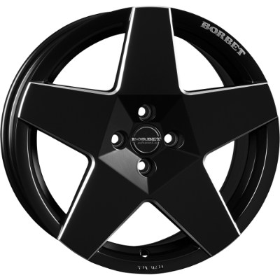 Borbet A NEU 4 black 7,50x17 4x100,00 ET25,00
