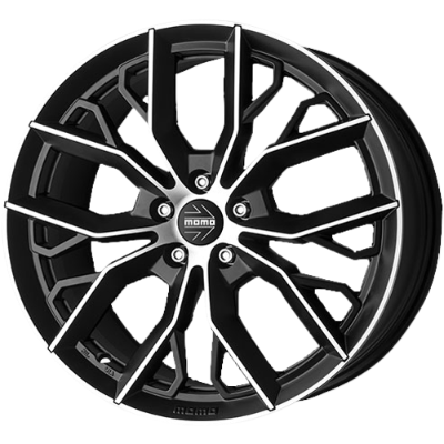 MOMO Massimo Black Polished 8,00x18 5x114,30 ET40,00