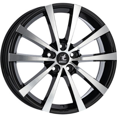 itWHEELS Alice Black Polished 7,00x17 5x112,00 ET40,00