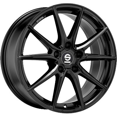 Sparco DRS Gloss Black 7,50x17 5x114,30 ET45,00