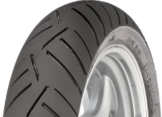 Close-up van het loopvlak Continental ContiScoot 120/70-16 57 P Front TL