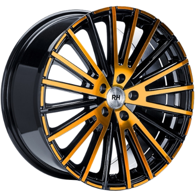 RH Alurad WM Flowforming Black Polished Orange 9,00x20 5x112,00 ET26,00