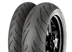 Close-up van het loopvlak Continental ContiRoad 150/60-17 66 S Rear TL M/C
