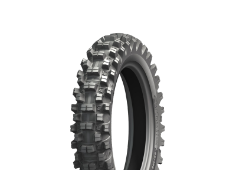 Close-up van het loopvlak Michelin Starcross 5 Mini 80/100-12 41 M Rear TT M/C
